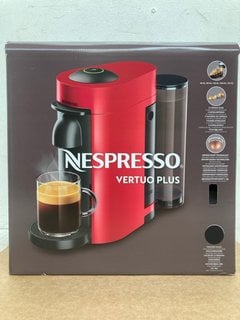 NESPRESSO VERTUO PLUS COFFEE MACHINE IN BLACK - RRP: £199: LOCATION - D10