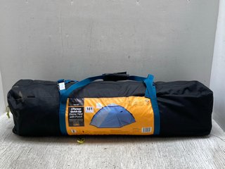 4 PERSON QUICK-UP DOME TENT WITH PORCH IN BLUE: LOCATION - A5