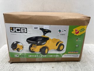 ROLLY TOYS JCB RIDE-ON CHILDRENS TOY: LOCATION - A7