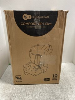 KINDERKRAFT COMFORT UP I-SIZE CAR SEAT IN GREEN: LOCATION - A14
