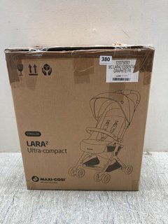 MAXI COSI LARA 2 ULTRA-COMPACT STROLLER IN GRAPHITE - RRP £164.99: LOCATION - B15