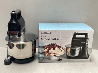 2 X 400W 3.5 LITRE 2-IN-1 STAND MIXERS IN BLACK - COMBINED RRP £140: LOCATION - B11