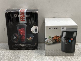 500ML RICE COOKER TO ALSO INCLUDE VITAMIX BLENDING CUPS & BOWLS STARTER KIT: LOCATION - B9