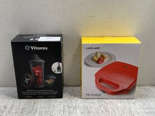 INDIVIDUAL PIE MAKER IN RED TO ALSO INCLUDE VITAMIX BLENDING CUPS & BOWLS STARTER KIT: LOCATION - B9