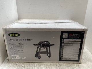 OUTBACK ONYX 311 GAS BARBECUE - RRP: £189: LOCATION - B1