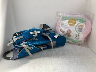 2 X ASSORTED BABY ITEMS TO INCLUDE LITTLE LIFE RANGER S1 + S2 CHILD CARRIRER IN BLUE: LOCATION - C15