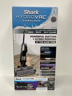 SHARK HYDROVAC CORDLESS HARD FLOOR CLEANER - MODEL: WD210UK - RRP: £279.99: LOCATION - FRONT BOOTH