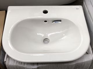 (COLLECTION ONLY) 560MM WIDE 1TH CERAMIC BASIN - RRP £180: LOCATION - C1