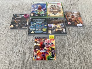 QTY OF ASSORTED VIDEO GAMES TO INCLUDE PS3 RISE OF THE ARGONAUTS (PLEASE NOTE: 18+YEARS ONLY. ID MAY BE REQUIRED): LOCATION - H15