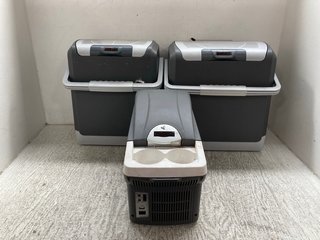 3 X PORTABLE ELECTRIC COOLERS IN VARIOUS SIZES TO INCLUDE 8L: LOCATION - WH2