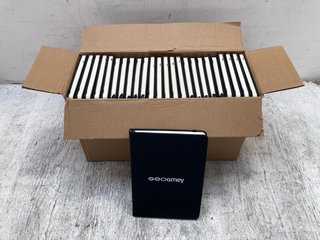 QTY OF GEOAMEY A5 NOTE BOOKS IN BLACK: LOCATION - F14