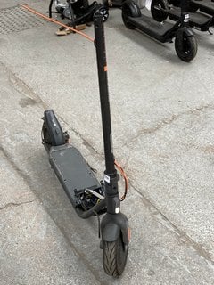(COLLECTION ONLY) SEGWAY NINEBOT ELECTRIC SCOOTER IN BLACK (MISSING HANDLEBARS): LOCATION - A2
