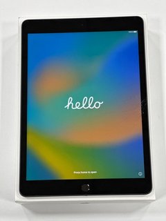 APPLE IPAD (9TH GENERATION) 64 GB TABLET WITH WIFI IN SPACE GREY: MODEL NO A2602 (WITH BOX) [JPTM116998]