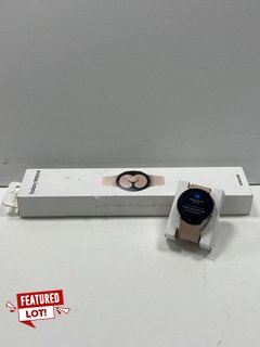 SAMSUNG GALAXY WATCH 4 (40MM) SMARTWATCH IN PINK/GOLD: MODEL NO SM-R860 (BOXED UNIT ONLY) [JPTM117013]
