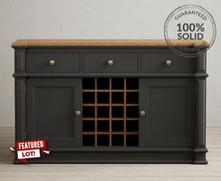 LAWSON/BEWLEY CHARCOAL LARGE SIDEBOARD - RRP £799: LOCATION - A2