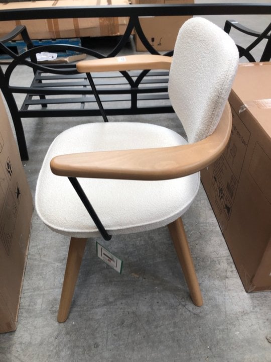 John Pye Auctions JOHN LEWIS & PARTNERS SOREN OFFICE CHAIR IN IVORY