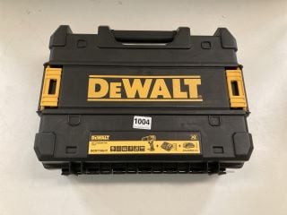 DEWALT DRILL TOOL BOX