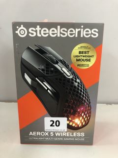 STEELSERIES AEROX 5 WIRELESS GAMING MOUSE