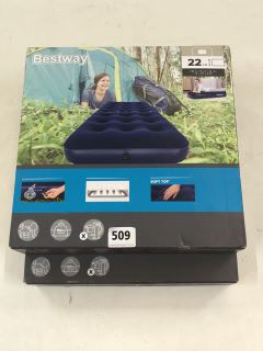 2 X BESTWAY AIR MATTRESS