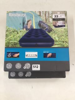 2 X BESTWAY AIR MATTRESS