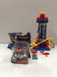 2 X KIDS ITEMS INC SONIC PRIME KNUCKS NEW YOKE CITY