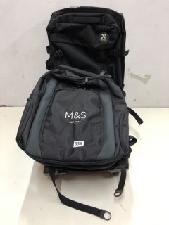 2 X  BAGS M&S-EASTPACK