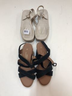 2 X WOMEN'S SHOES INC ZARA SHOES UK SIZE 6