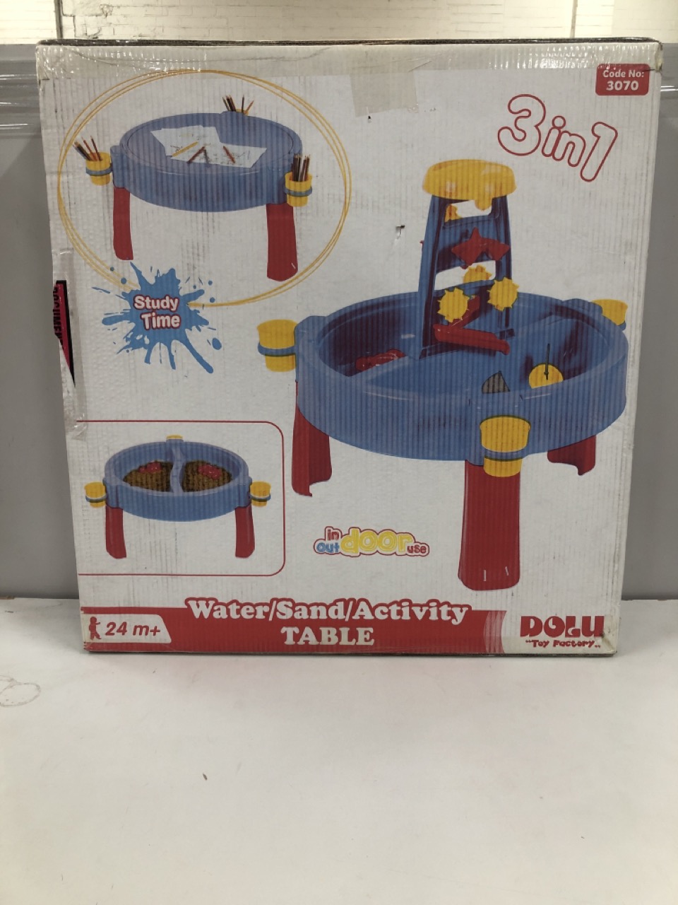 John Pye Auctions DOLU TOY FACTORY 3 IN 1 WATER/ACTIVITY/SAND TABLE