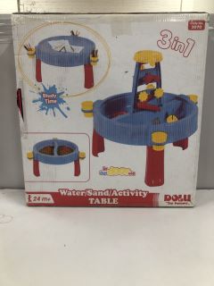 DOLU TOY FACTORY 3 IN 1 WATER/ACTIVITY/SAND TABLE