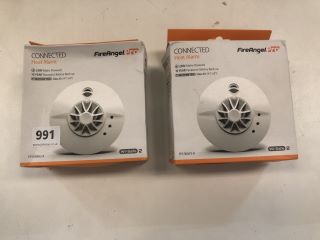 2 X FIREANGEL PRO HEAT ALARM