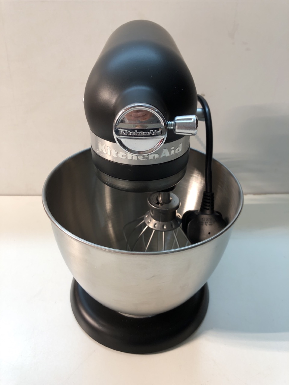 John Pye Auctions KITCHENAID ARTISAN MIXER 125 MATTE BLACK RRP£374.95