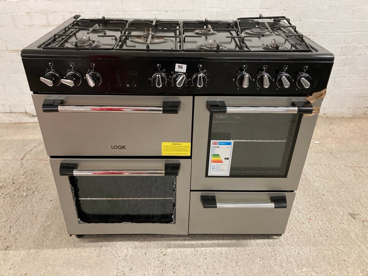 John Pye Auctions LOGIK FREESTANDING RANGE COOKER MODEL LRC100S21
