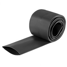 QUANTITY  OF ASSORTED ITEMS TO INCLUDE SOURCING MAP HEAT SHRINK TUBING, 57MM FLAT WIDTH 2:1 RATE SHRINKABLE TUBE CABLE SLEEVE 2M - BLACK RRP £724: LOCATION - A RACK