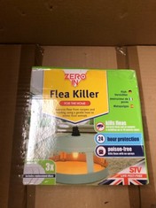 QUANTITY  OF ASSORTED ITEMS TO INCLUDE ZERO IN FLEA KILLER FOR THE HOME : LOCATION - B RACK