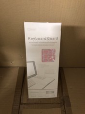 QUANTITY  OF ASSORTED ITEMS TO INCLUDE LAPTOP SPECIFIC SILICONE KEYBOARD GUARD RRP £250: LOCATION - B RACK