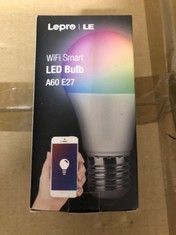 QUANTITY  OF ASSORTED ITEMS TO INCLUDE LEPRO LE WIFI SMART LED BULB A60 E27 RRP £506: LOCATION - C RACK