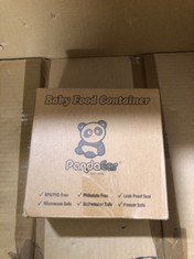 QUANTITY  OF ASSORTED ITEMS TO INCLUDE PANDA BEAR BABY FOOD CONTAINER: LOCATION - C RACK