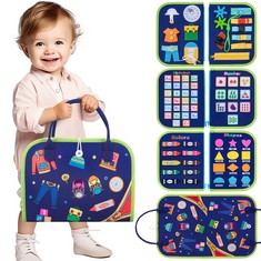 QUANTITY  OF ASSORTED ITEMS TO INCLUDE GOLMUD BUSY BOARD FOR TODDLERS 4-LAYER ACTIVITY BOARD BABY SENSORY LEARNING TOY MONTESSORI TOY GIFT FOR GIRLS BABY FOR 1 2 3 4 5 YEARS OLD BOYS AND GIRLS: LOCAT