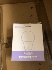 QUANTITY  OF ASSORTED ITEMS TO INCLUDE SMART WIFI LED BULB 2 PACK: LOCATION - D RACK