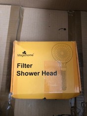QUANTITY  OF ASSORTED ITEMS TO INCLUDE MAGIC HOME FILTER SHOWER HEAD: LOCATION - E RACK