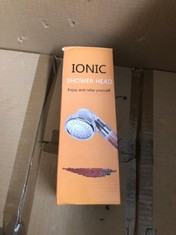 QUANTITY  OF ASSORTED ITEMS TO INCLUDE MAGIC HOME IONIC SHOWER HEAD: LOCATION - E RACK