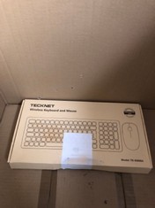 10 X TECKNET WIRELESS KEYBOARD AND MOUSE RRP £210: LOCATION - E RACK