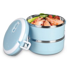 QUANTITY  OF ASSORTED ITEMS TO INCLUDE FOOD STORAGE CONTAINERS,2 LAYER STAINLESS STEEL THERMAL LUNCH BOX,PORTABLE CARRY HAND THERMAL FOOD CONTAINER LEAK-PROOF THERMAL BENTO BOXES PORTABLE KIDS THERMA