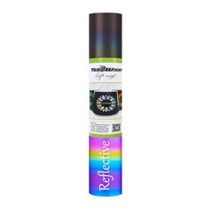 29 X TECKWRAP REFLECTIVE ADHESIVE VINYL HOLOGRAPHIC CRAFT VINYL FOR DIY CRAFT CUTTERS, SIGNS, SCRAPBOOKING, 1FTX5FT, CORAL - TOTAL RRP £143: LOCATION - A RACK