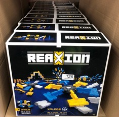 10 X REAXION XPLODE – DOMINO, STEM AND CONSTRUCTION TOY FOR KIDS AGE 7: LOCATION - A RACK