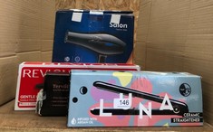 QUANTITY OF ITEMS TO INCLUDE LUNA CERAMIC HAIR STRAIGHTENERS WITH 38% LARGER ARGAN OIL-INFUSED PLATES - ONE PASS FOR SLEEK STRAIGHT HAIR + CURLS & WAVES - UP TO 230? FOR A SMOOTH FINISH - TOP HAIR ST