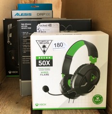 QUANTITY OF ITEMS TO INCLUDE TURTLE BEACH RECON 50X: LOCATION - A RACK