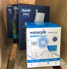 QUANTITY OF ITEMS TO INCLUDE WATERPIK WATERFLOSSER: LOCATION - A RACK