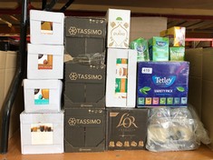 QUANTITY OF ITEMS TO INCLUDE TETLEY FRESH MINT, BOX OF 20 TEABAGS: LOCATION - TABLES