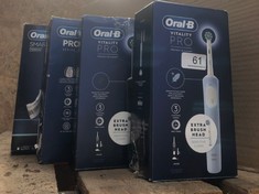 QUANTITY OF ITEMS TO INCLUDE ORAL-B VITALITY PRO: LOCATION - A RACK
